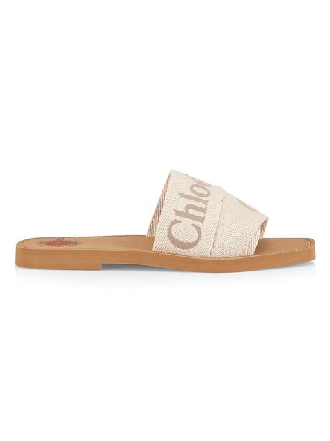 chloe woody sandal blushy beige.